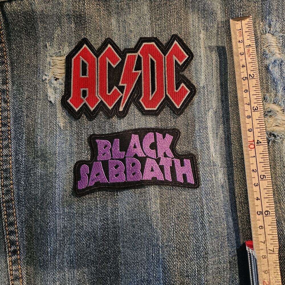 AC/DC Black Sabbath Patches Iron-on 1